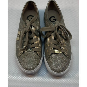 Guess Women's Sneakers Gold Size 7 (0404)